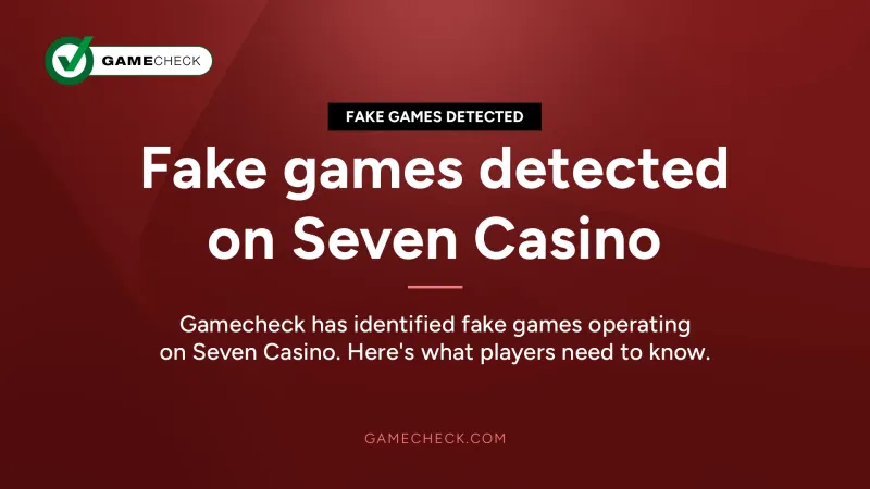 Falska spel upptäckta på Seven Casino